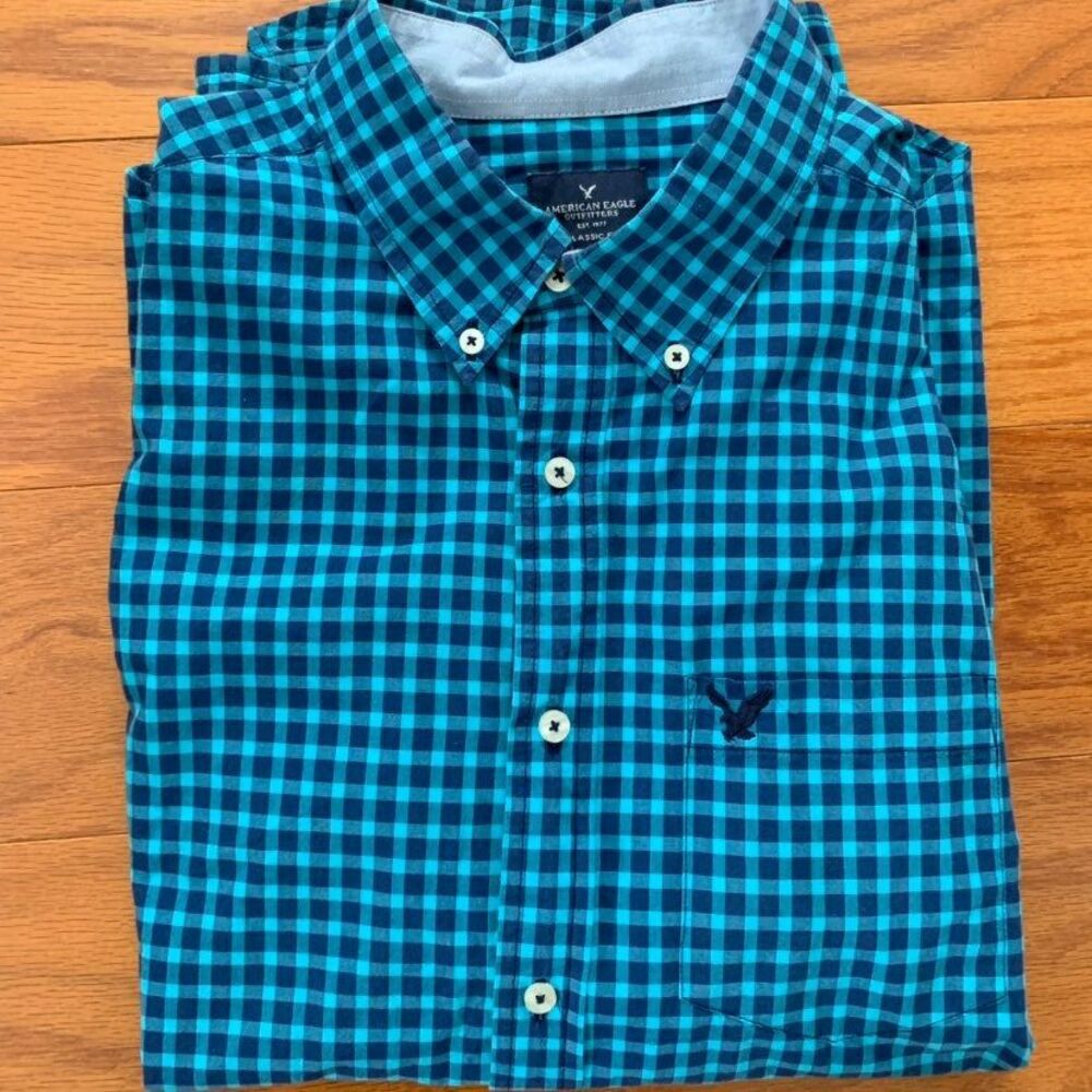 American Eagle Plaid Shirt